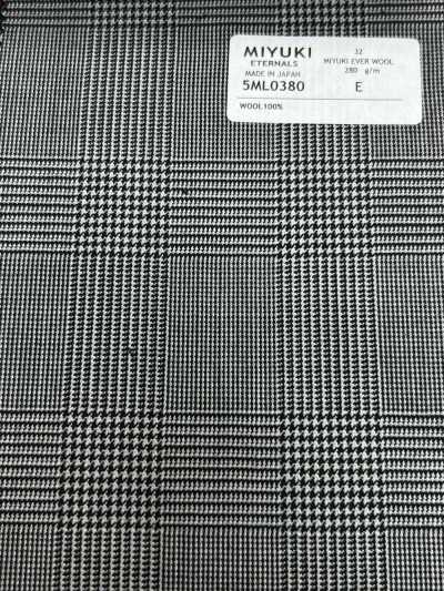 5ML0380 MIYUKI EVER WOOL غلين تشيك رمادي