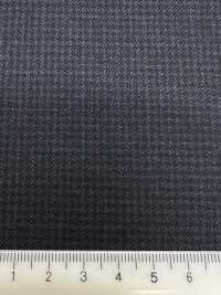 5ML0391 MIYUKI EVER WOOL نمط قدم الديك أزرق كحلي[قماش] Miyuki Woolen Mills صور إضافية
