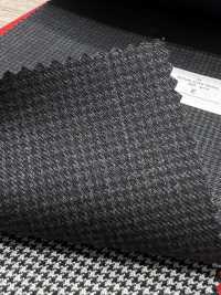 5ML0402 MIYUKI EVER WOOL نقشة قدم الدجاجة رمادي فحمي[قماش] Miyuki Woolen Mills صور إضافية