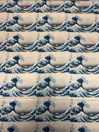 TPS3001 بطانة مطبوعة Katsushika Hokusai بنمط متكرر صور إضافية
