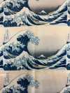 TPS3001 بطانة مطبوعة Katsushika Hokusai بنمط متكرر