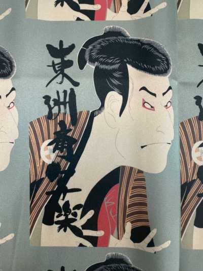 TPS2001 نمط متكرر لبطانة مطبوعة من Toshusai Sharaku