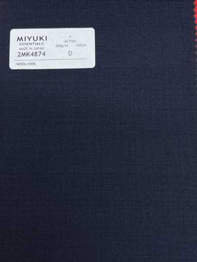 2MK4874 26SS MIYUKI Fabrics ESSENTIALS ACTIVA كحلي سادة