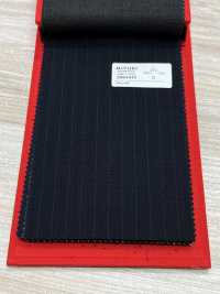 2MK4410 26SS MIYUKI قماش ESSENTIALS ACTIVA مخطط كحلي Miyuki Woolen Mills صور إضافية