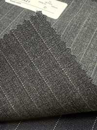 2MK4421 26SS Miyuki Fabric MIYUKI ESSENTIALS ACTIVA شريط رمادي فحمي[قماش] Miyuki Woolen Mills صور إضافية