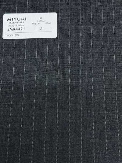 2MK4421 26SS Miyuki Fabric MIYUKI ESSENTIALS ACTIVA شريط رمادي فحمي