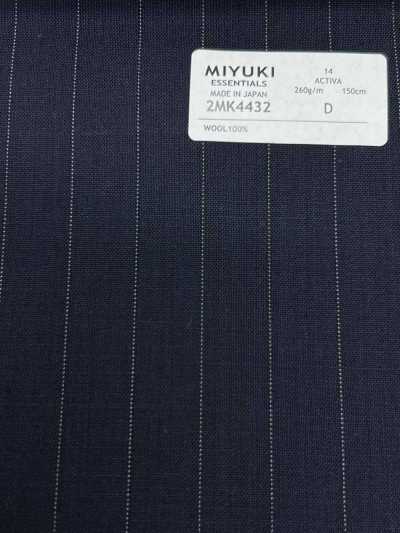 2MK4432 26SS Miyuki Fabric MIYUKI Essentials ESSENTIALS ACTIVA مخطط كحلي