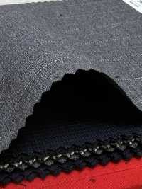 2MK4443 26SS MIYUKI قماش ESSENTIALS ACTIVA مخطط رمادي متوسط Miyuki Woolen Mills صور إضافية