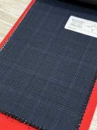 2MK4454 26SS MIYUKI أقمشة ESSENTIALS ACTIVA نقش مربعات كحلي[قماش] Miyuki Woolen Mills صور إضافية