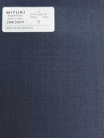 2MK3604 26SS MIYUKI أقمشة ESSENTIALS ACTIVA ACTIVA COOLTEC كحلي سادة
