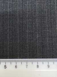 2ML4560 26SS MIYUKI Essentials TROPICS مخطط رمادي فحمي[قماش] Miyuki Woolen Mills صور إضافية