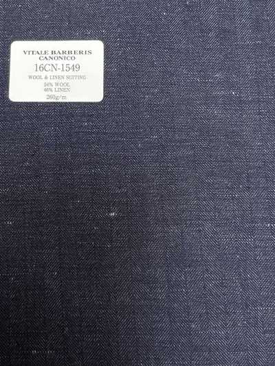 16CN1549 26SS VBC Vitale Barberis Canonico قماش بدلات من الصوف والكتان