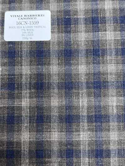 16CN1559 26SS VBC Vitale Barberis Canonico صوف وحرير وكتان تروبيكال