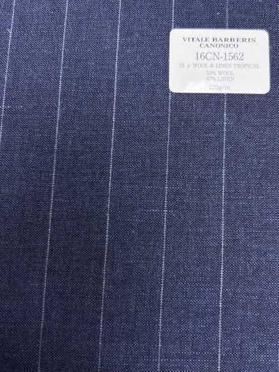16CN1562 26SS VBC Vitale Barberis Canonico 21 μ صوف وكتان تروبيكال