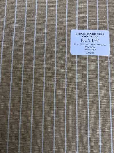 16CN1564 26SS VBC Vitale Barberis Canonico 21 μ صوف وكتان تروبيكال