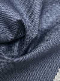 M02054-2 KUNISHIMA1850 خط حصري 【صوف فائق النعومة 140’s】 شاركسكين أزرق[قماش] Kunishima Co., Ltd. صور إضافية