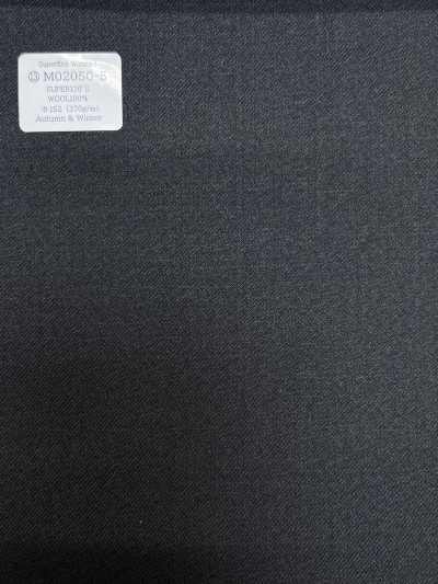 M02050-5 KUNISHIMA1850 خط حصري [صوف ممشّط فائق النعومة] رمادي فحمي سادة