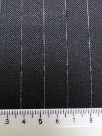 M02059-4 KUNISHIMA1850 خط حصري [Superfine Worsted] مخطط رمادي بخطوط رفيعة[قماش] Kunishima Co., Ltd. صور إضافية
