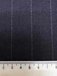 M02060-2 KUNISHIMA1850 خط حصري [وورستد فائق النعومة] كحلي بخطوط طباشيرية[قماش] Kunishima Co., Ltd. صور إضافية