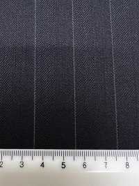 M02062-4 KUNISHIMA1850 خط حصري [Worsted فائق النعومة] بنقشة هيرينغبون كحلي[قماش] Kunishima Co., Ltd. صور إضافية