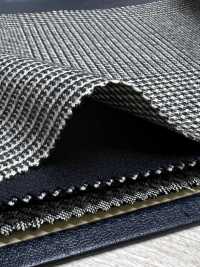 M02046-9 KUNISHIMA1850 خط حصري [SOMO CASHMERE 100%] كاروه كبير بالأسود والأبيض[قماش] Kunishima Co., Ltd. صور إضافية