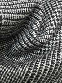 M02046-9 KUNISHIMA1850 خط حصري [SOMO CASHMERE 100%] كاروه كبير بالأسود والأبيض[قماش] Kunishima Co., Ltd. صور إضافية