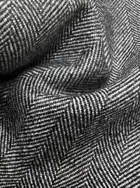 M02047-5 KUNISHIMA1850 خط حصري [SOMO CASHMERE 100%] رمادي بنقشة عظم السمكة[قماش] Kunishima Co., Ltd. صور إضافية