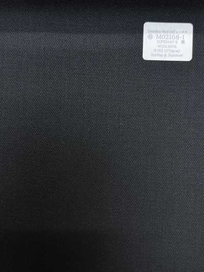 M02108-1 KUNISHIMA1850 خط حصري [Hachisu Wool] أسود/نقشة صغيرة