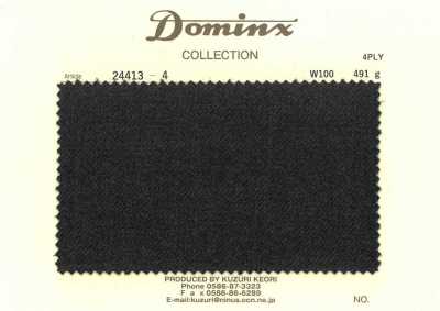 24413-4 [مخزون محدود] صوف 100% بأربع طبقات DOMINX
