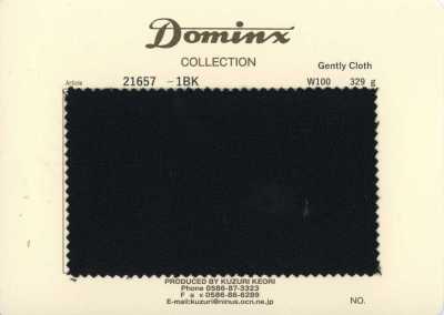 21657-1BK كلاسيكي Gently Cloth من صوف 100% DOMINX (Dominx) مجموعة بريميوم باللون الأسود