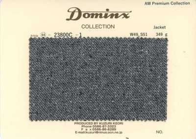 23800C-1 جاكيت قياسي 100% صوف DOMINX Premium Collection رمادي