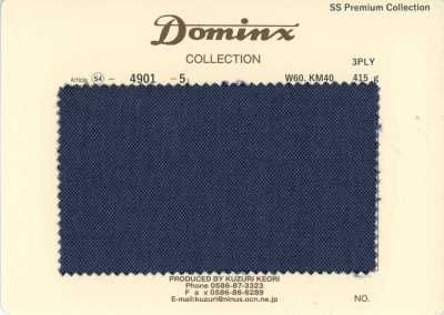 4901-5 موهير صغير كلاسيكي 3PLY DOMINX Premium Collection أزرق