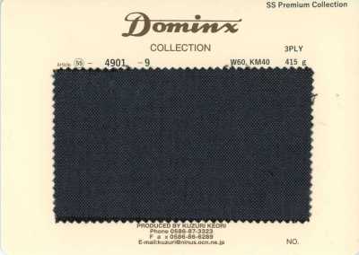 4901-9 موهير صغير قياسي ثلاثي الخيوط مجموعة DOMINX الممتازة فحمي