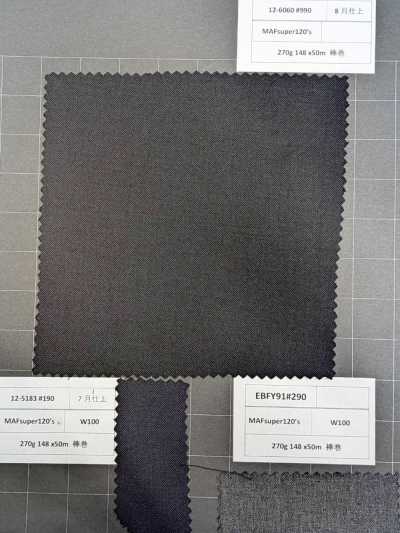 40B800-990 [مخزون محدود] Nikke Textile Fabric MAFsuper120's أسود