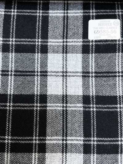 69585-56 26AW HERDREX [THE MILL CLASSICS] Mill Classics كاروهات رمادي