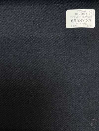 69587-27 26AW HERDREX [THE MILL CLASSICS] كحلي سادة