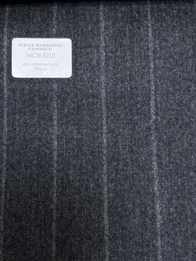 56CN5212 CANONICO (Canonic) فلانيل كلاسيكيات بخطوط رمادية