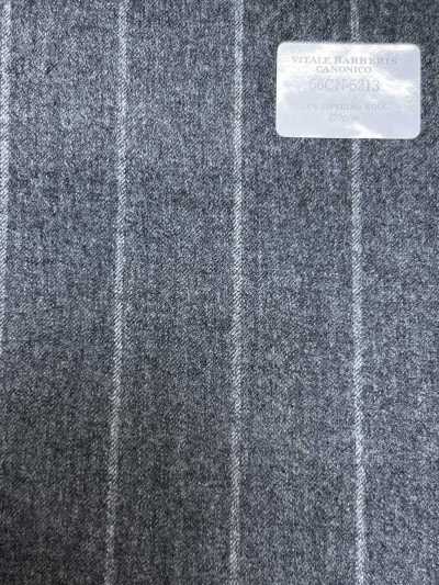 56CN5213 CANONICO فلانيل كلاسيكيات بخطوط رمادية فاتحة