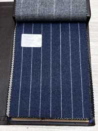 56CN5214 CANONICO فلانيل كلاسيكس بخط أزرق[قماش] CANONICO صور إضافية