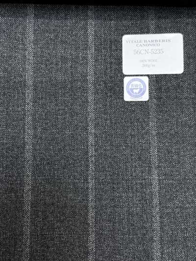 56CN5235 CANONICO RWS صوف ممشط تقليدي 21 بشريط رمادي