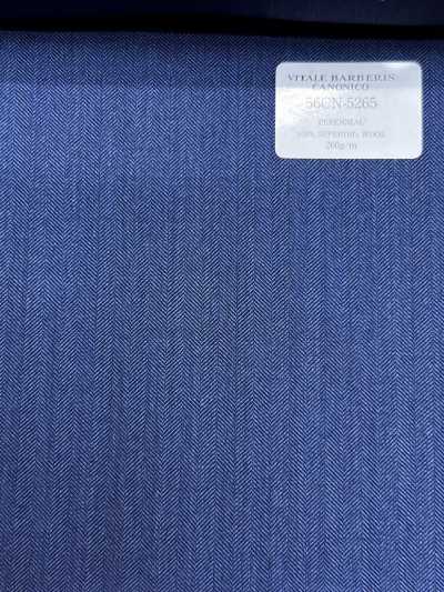 56CN5265 CANONICO PERENNIAL-CLASSICS أزرق بنقشة عظم السمكة