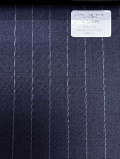 56CN5269 CANONICO PERENNIAL-CLASSICS مخطط كحلي داكن