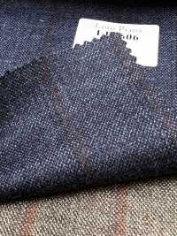 LP6606 Loro Piana شريط أزرق كحلي × أحمر[قماش] HOSOI SYOJI صور إضافية