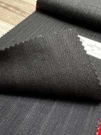 4MG4546 26AW MARUNOUCHI تويل بخطوط كحلية[قماش] Miyuki Woolen Mills صور إضافية