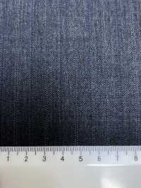 4MG4572 26AW MARUNOUCHI تويل بخطوط رمادية متوسطة[قماش] Miyuki Woolen Mills صور إضافية