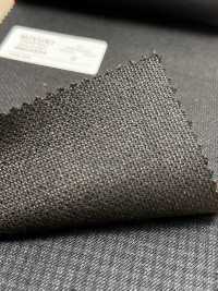4MG4594 26AW MARUNOUCHI تويل بني داكن سادة[قماش] Miyuki Woolen Mills صور إضافية