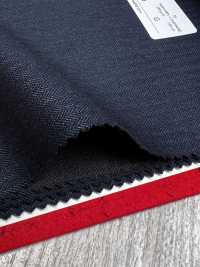4MR4660 26AW Super100's × CASHIMERE مخطط كحلي[قماش] Miyuki Woolen Mills صور إضافية