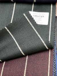 AR6549 ARISTON Super130's أخضر × أبيض مخطط[قماش] HOSOI SYOJI صور إضافية