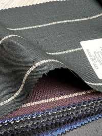 AR6549 ARISTON Super130's أخضر × أبيض مخطط[قماش] HOSOI SYOJI صور إضافية