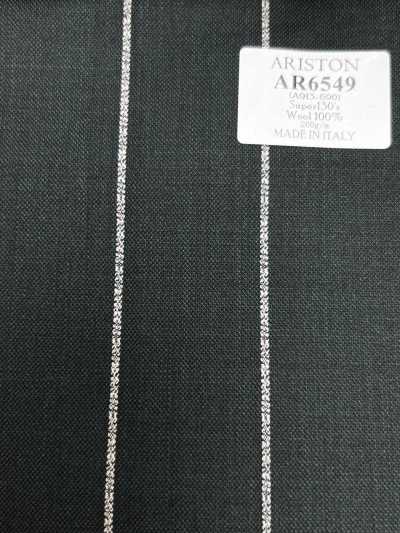 AR6549 ARISTON Super130's أخضر × أبيض مخطط